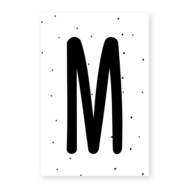 Naamslinger letter M (per 10)