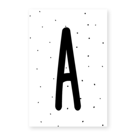 Naamslinger letter A (per 10)