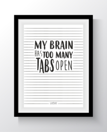 My brain has too many tabs open