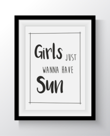 Girls just wanna have sun