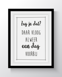 Zag je dat?