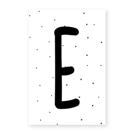 Naamslinger letter E (per 10)