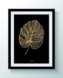 Monstera (goud)