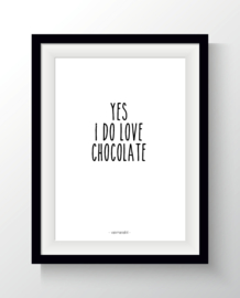 Yes i do love chocolate