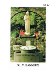 NR 27 (o.l.v. banneux)  per 10 stuks