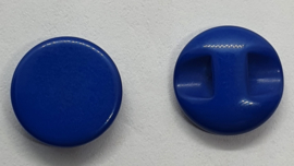 Gladde Knopen Donker Blauw 12 mm (5 stuks)
