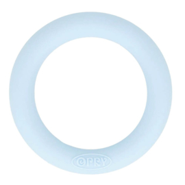 Opry Siliconen Bijtring Rond 55mm - 258 Licht Blauw