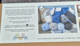 Haakplein CAL 2022 Crossroads Blauw