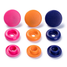 Prym Love Drukknopen 12,4 mm Oranje Roze