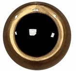 Veiligheidsogen Goud 14mm (2 stuks)