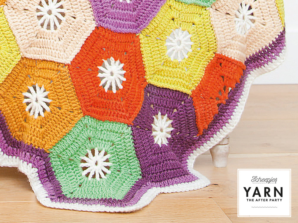 YARN The After Party nr. 014 Hexagon Blanket