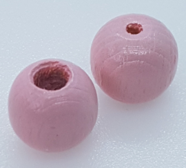 Roze Begin of Eindkraal  12 mm