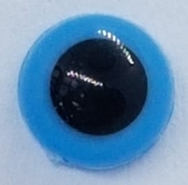Veiligheidsogen Blauw 6mm