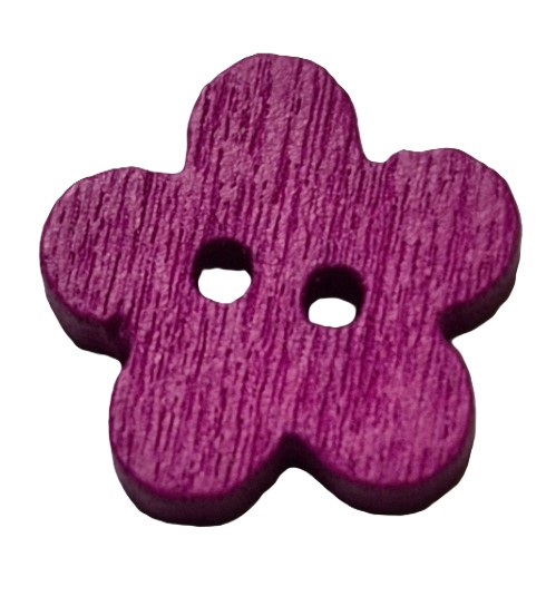 Bloemetjes Knopen Paars 10mm (5 stuks)