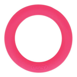 Opry Siliconen Bijtring Rond 55mm - 786 Fuchsia