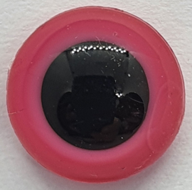 Veiligheidsogen Pink 12mm (2 stuks)