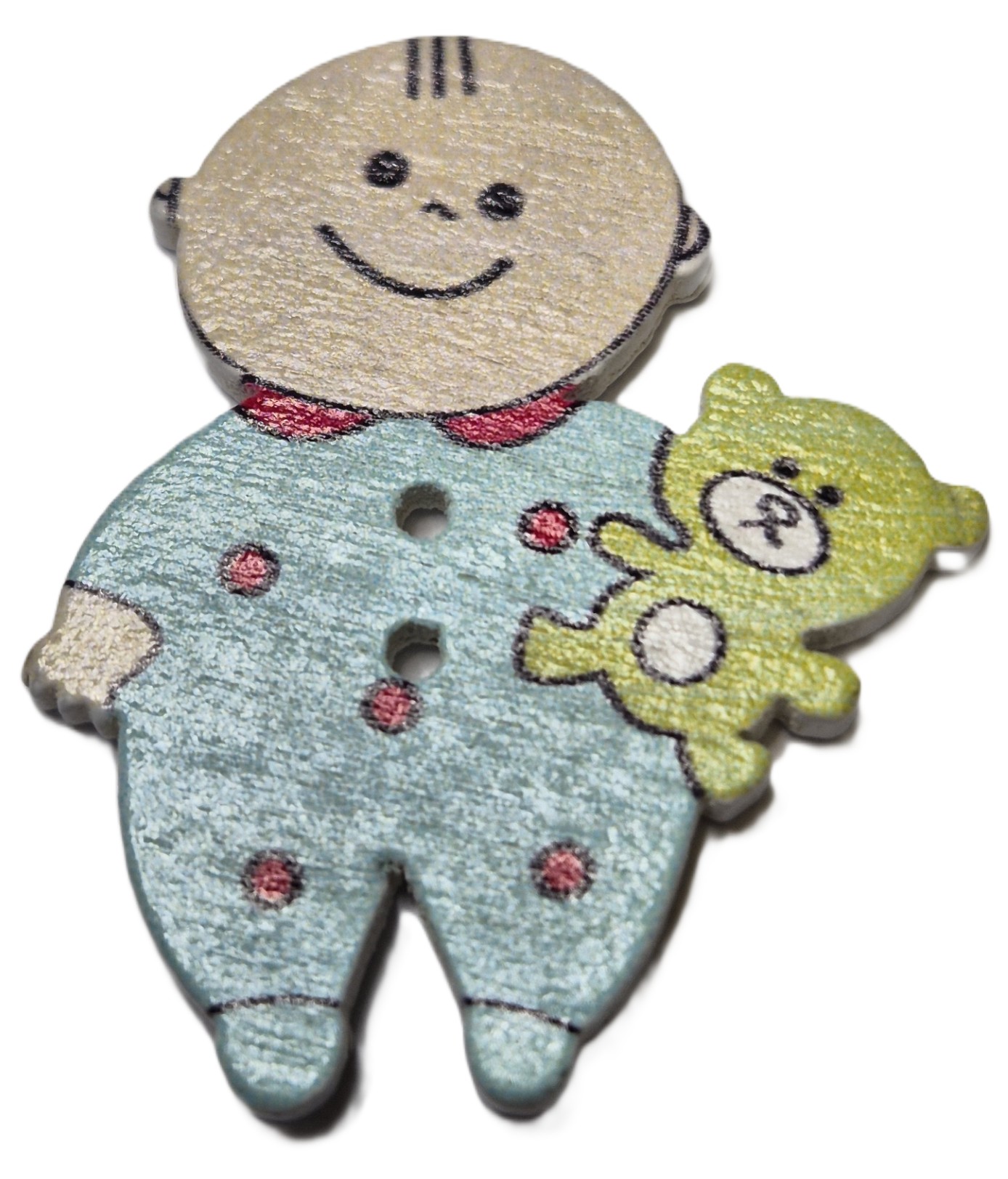 Baby Knoop  Licht Blauw