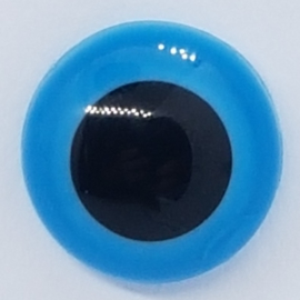 Veiligheidsogen Blauw 13,5mm