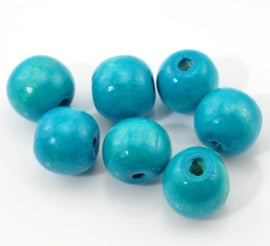Ronde Aqua Blauwe Kraal 20 mm