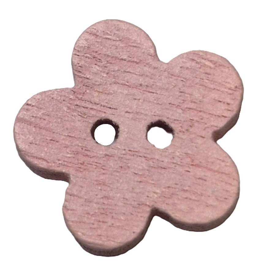 Bloemetjes Knopen Roze 10mm (8 stuks)