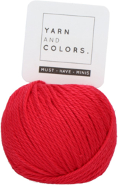 YARN AND COLORS MUST-HAVE MINIS 031 Cardinal