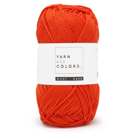 YARN AND COLORS MUST-HAVE 022 FIERY ORANGE