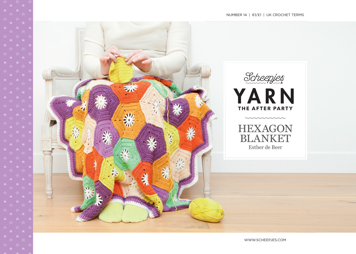 YARN The After Party nr. 014 Hexagon Blanket