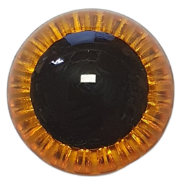 Uilen Ogen Oranje Bruin 11mm