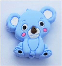 Gekleurde Siliconen Koala Kralen 2,8 cm