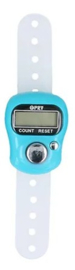 Ophry Digitale Vinger Toeren Teller Aqua Blauw