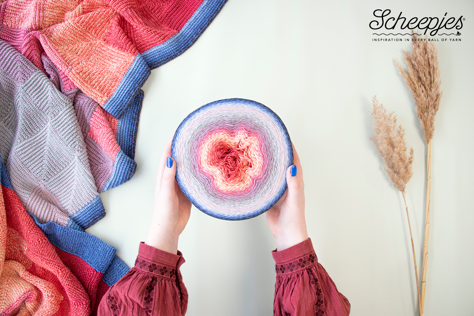 Scheepjes CKAL Bullfinch Blanket kit