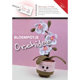 Patroonboekje Bloempotje Orchidee