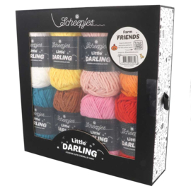 Scheepjes Little Darling colour pack 8x25g Farm Friends