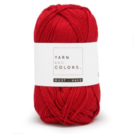 YARN AND COLORS MUST-HAVE 031 CARDINAL