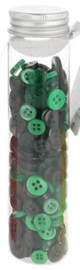 Trimits Knopen 9-23mm Felle kleuren Groen