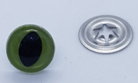 12mm Groene Kattenogen