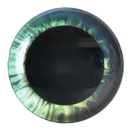 14mm Groen Gele Fantasie Ogen