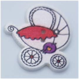 Kinderwagen Knopen 29x25mm