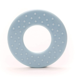 Durable Bijtring - Rond met noppen  - Light Blue 259