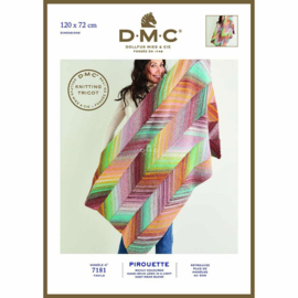 DMC Pirouette breipatroon deken NL-EN-DE