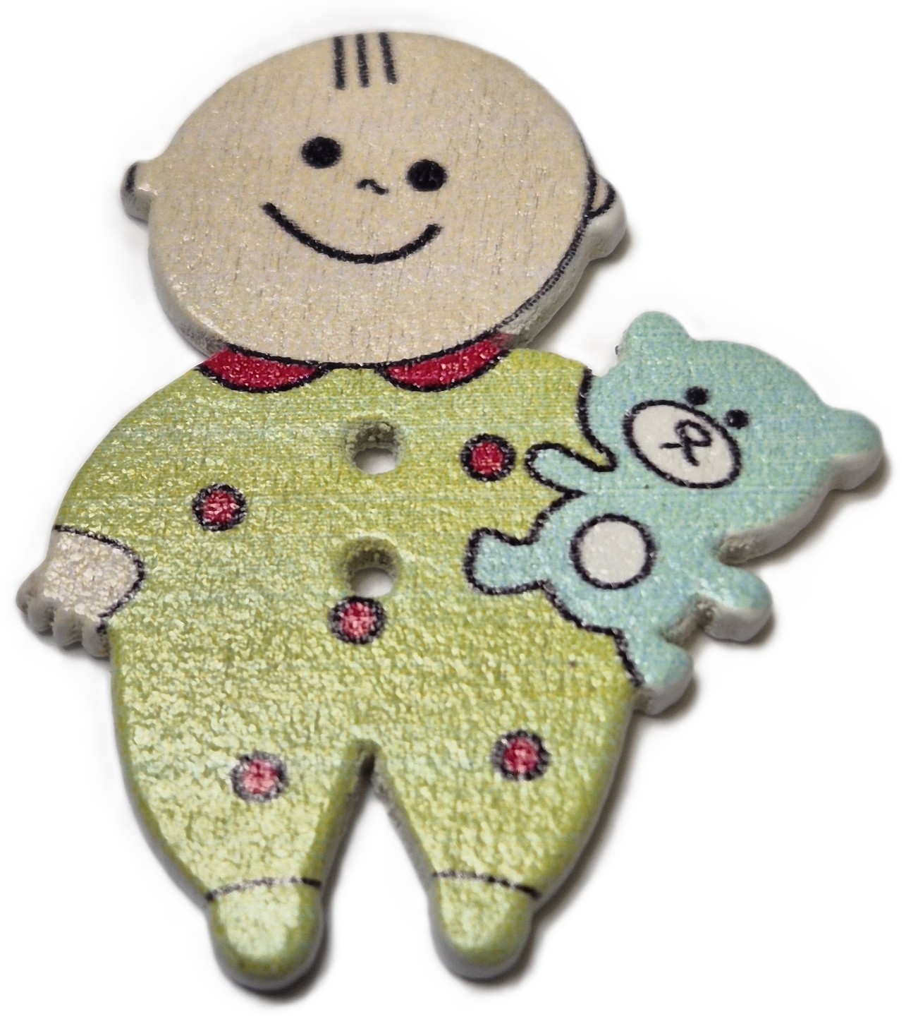 Baby Knoop  Licht Groen
