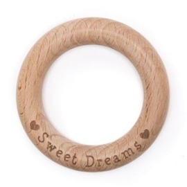 Beuken Houten ring 70mm x 10mm * Sweet Dreams*