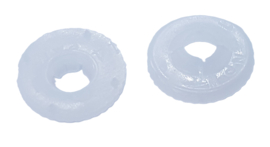 Veiligheidsogen Bruin 06mm (2 stuks)