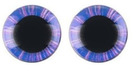 Blauw Roze Fantasie Ogen 14mm