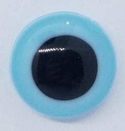 Veiligheidsogen Licht Blauw 12mm