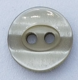 Grijze Knoop 12 mm