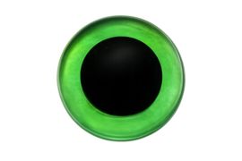 Doorzichtig Groene Ogen  4,5mm