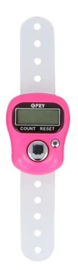 Ophry Digitale Vinger Toeren Teller Hot Pink