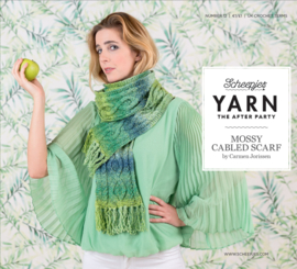 YARN The After Party nr. 012 Mossy Cabled Scarf NL
