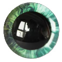 Groene Fantasie Ogen 25mm